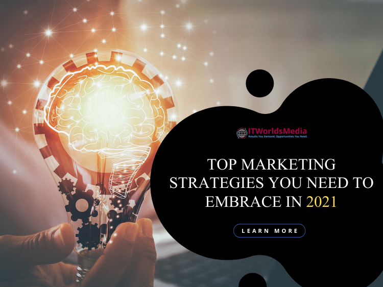 Top Marketing Strategies You Need to Embrace in 2021